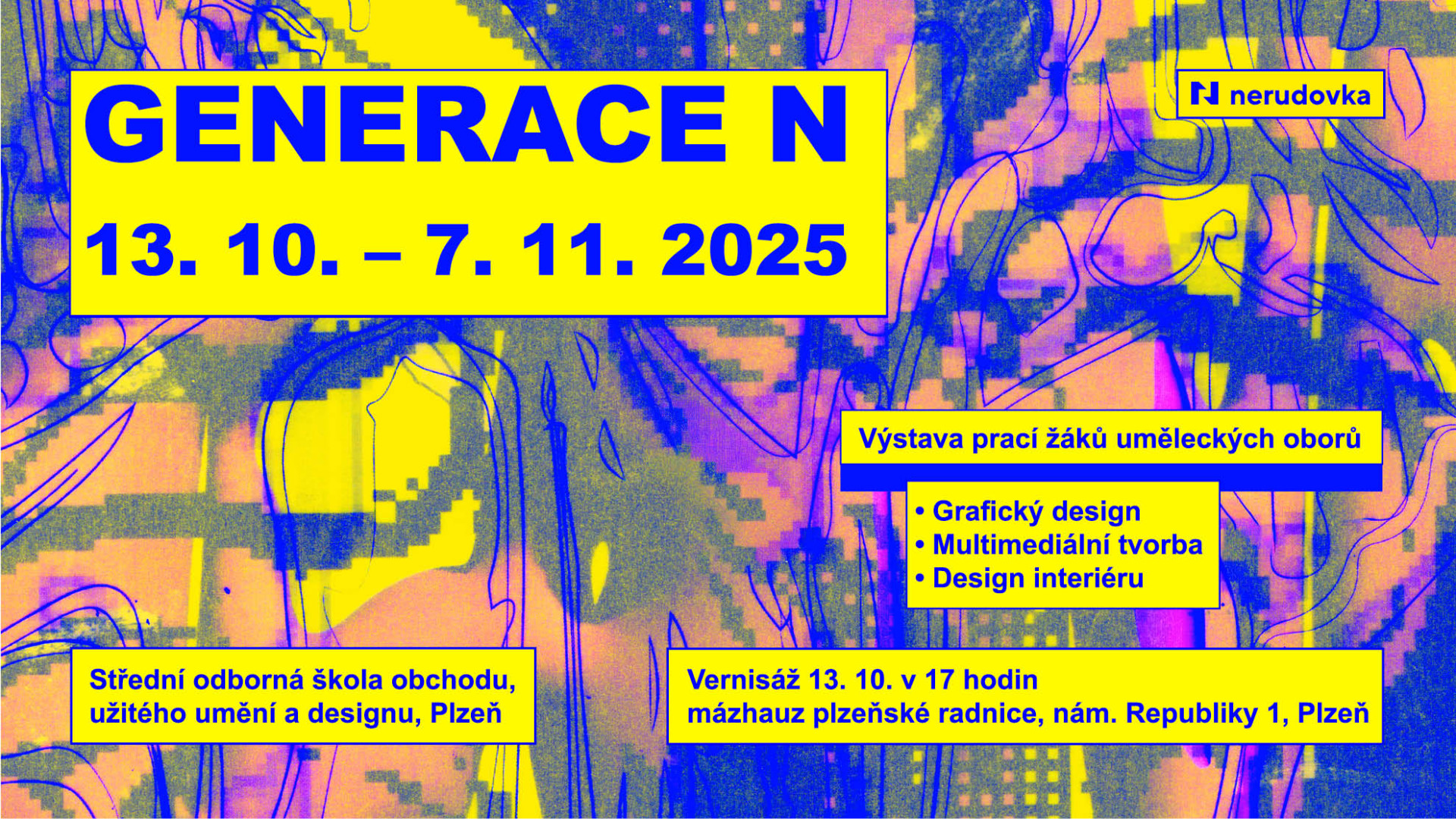 Generace N" - výstava prací žáků Nerudovky